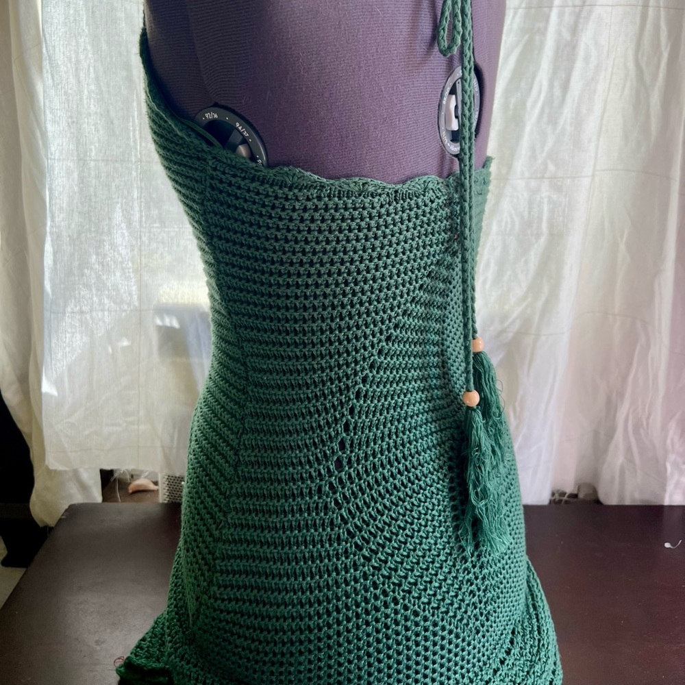 Forest Green Knit Dress